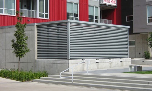Equipment Screens, Louvered Fences Industrial Louvers, Inc